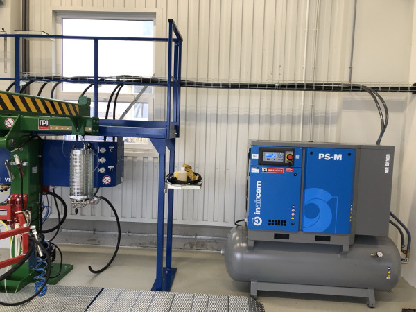 Šroubový kompresor s frekvenčním měničem INAIRCOM – Praha